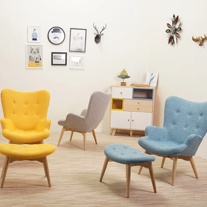 Living Room Furniture Chairs Accessories Cafe Upholstered Couch Fabric Living Room Sofa