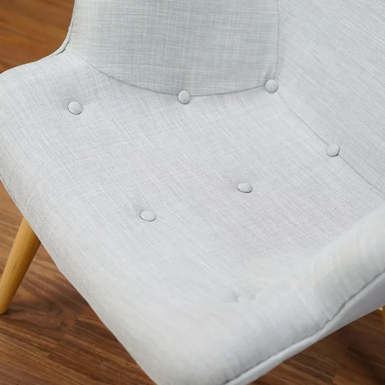 Living Room Furniture Nordic Design Cheap Single Dining Velvet Recliners Chair Leather Sofa